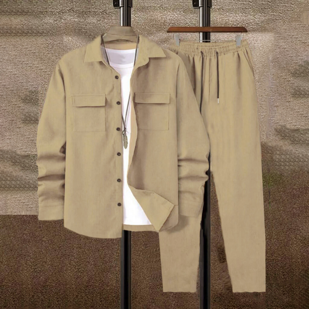 Renlor - Conjunto de Dos Piezas Casual Estiloso