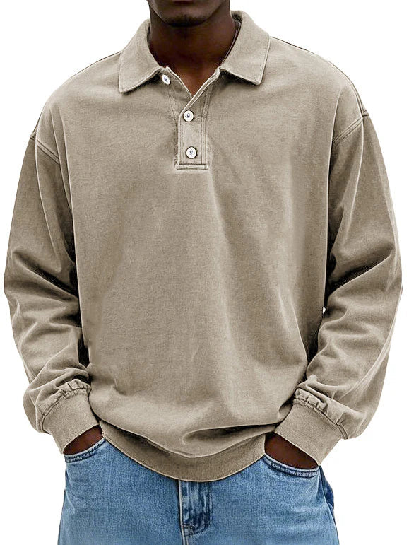 Alvaro - Camisa tipo polo casual elegante