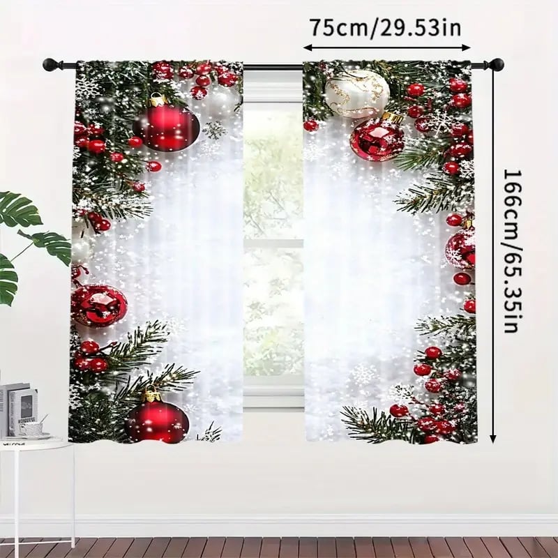Florisia - Cortinas con Estilo Navideño