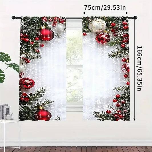 Florisia - Cortinas con Estilo Navideño
