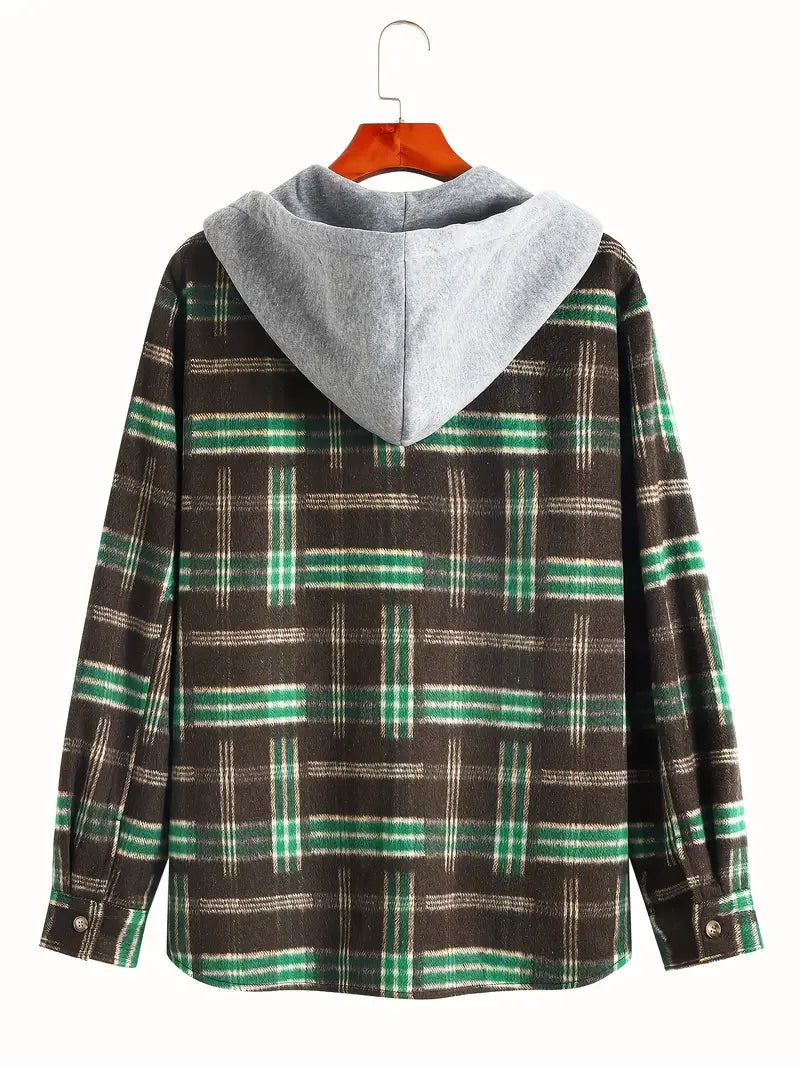 Cedricus - Chaqueta con capucha casual con estilo