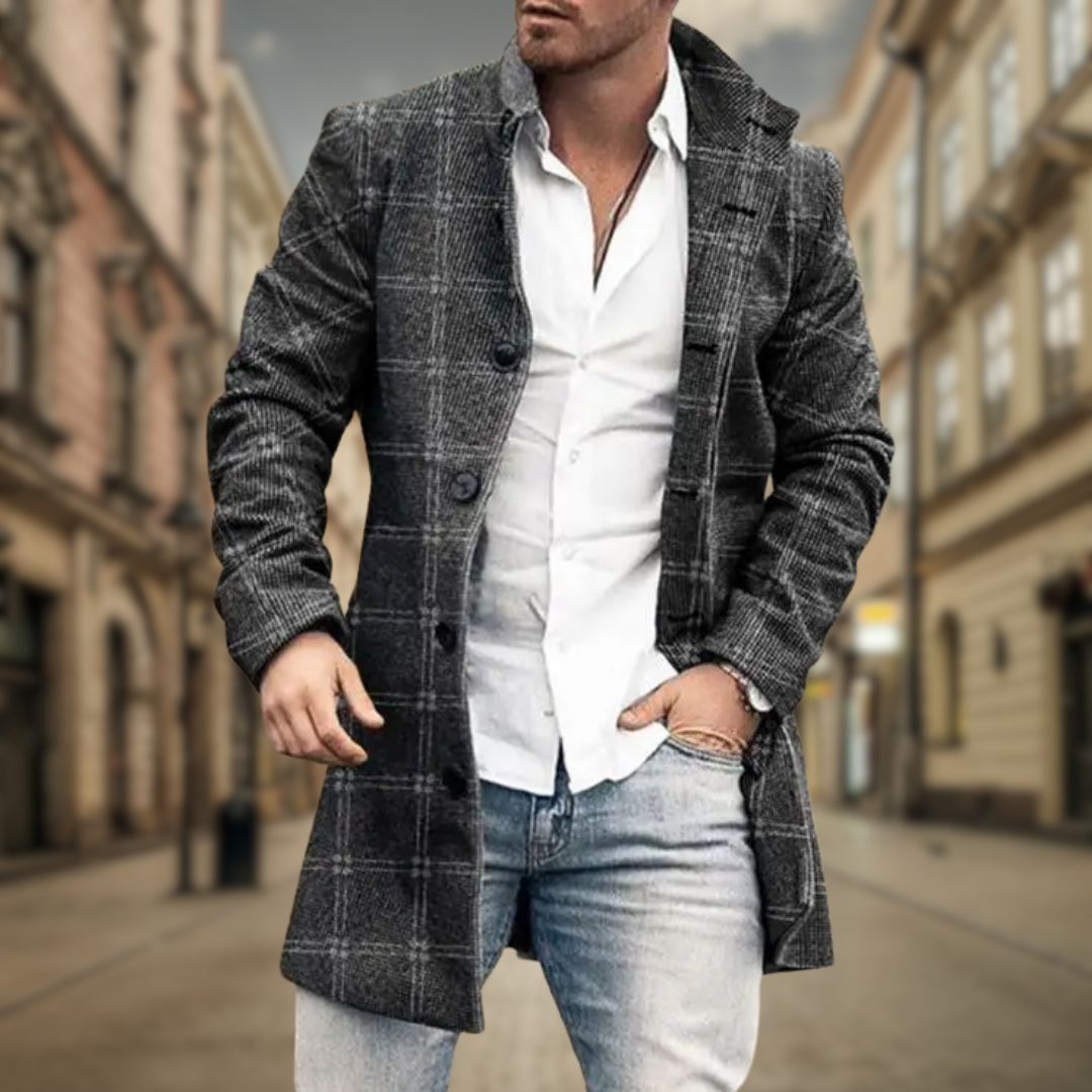 Alarson - Abrigo Casual Elegante