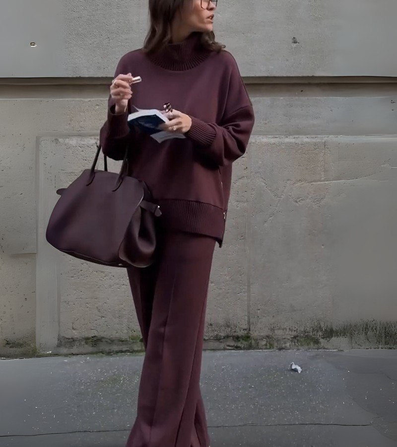 Cressida - Conjunto de Dos Piezas Casual Elegante