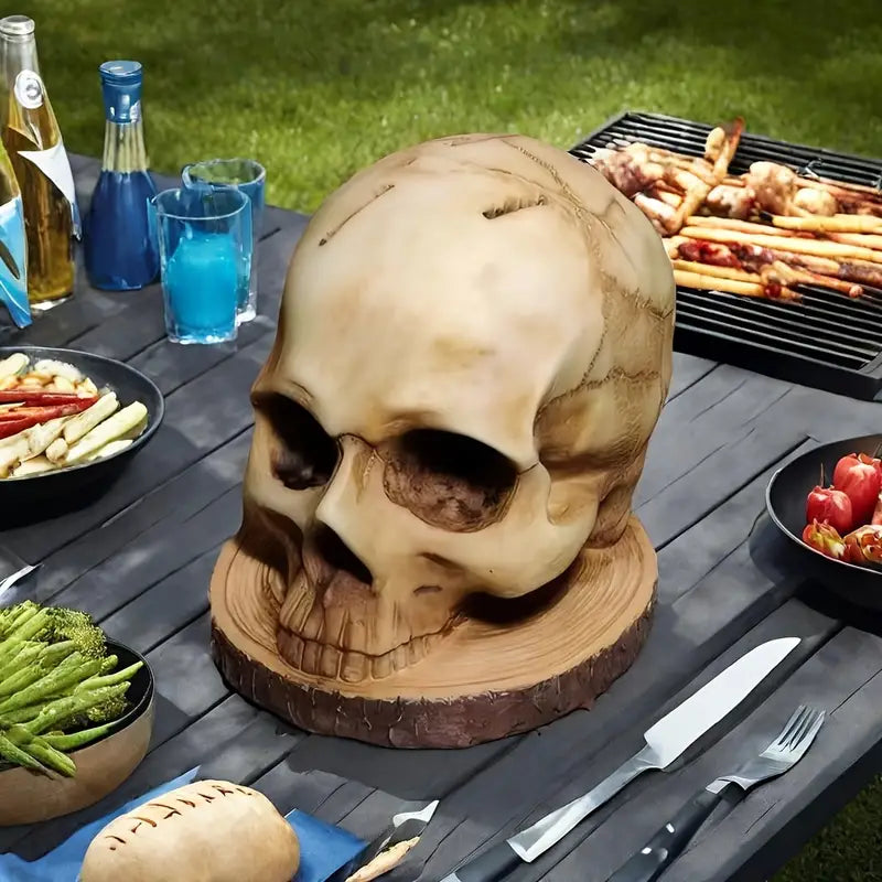 Ardel - Soporte para Cuchillos con Forma de Calavera