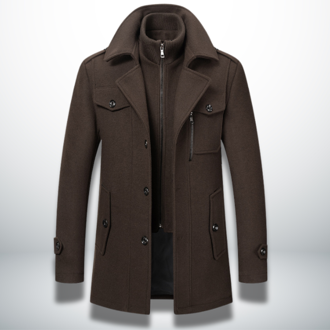 Lendran - Abrigo Casual Elegante