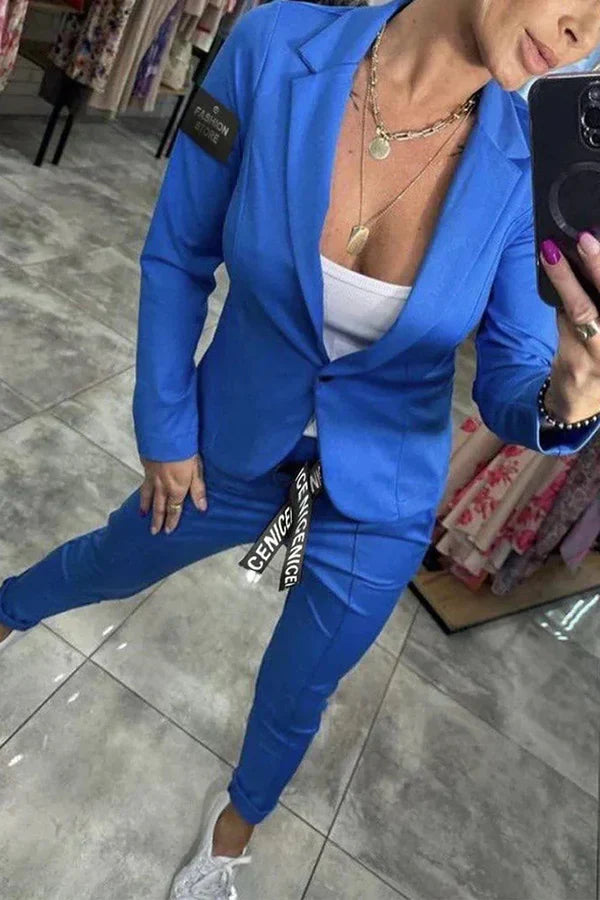 Devora - Conjunto de dos piezas casual elegante