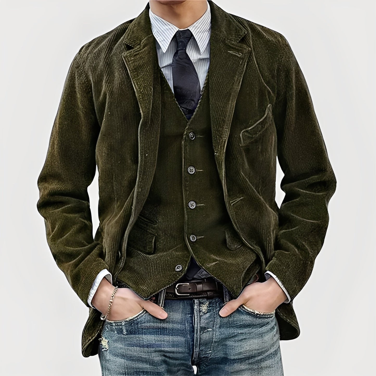 Ernesto - Conjunto de Dos Piezas Casual Elegante