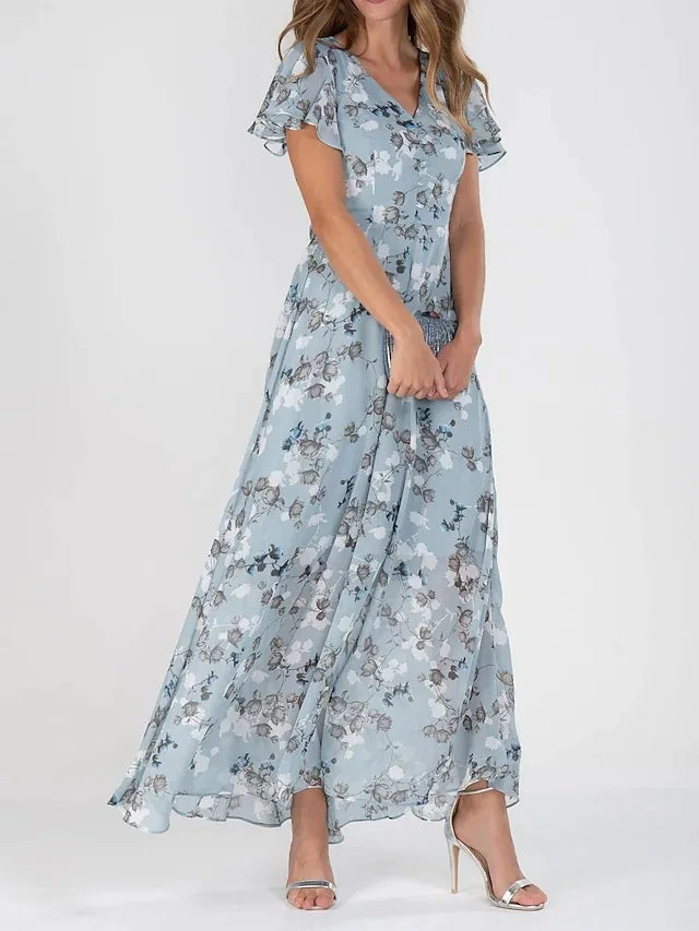 Aleira - Vestido maxi casual elegante