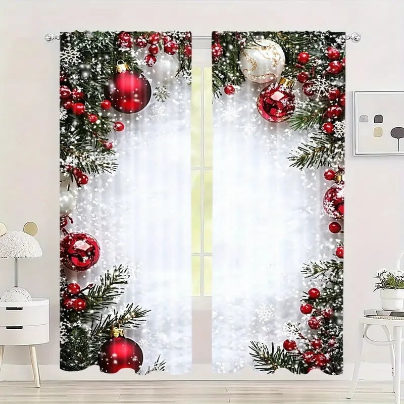Florisia - Cortinas con Estilo Navideño