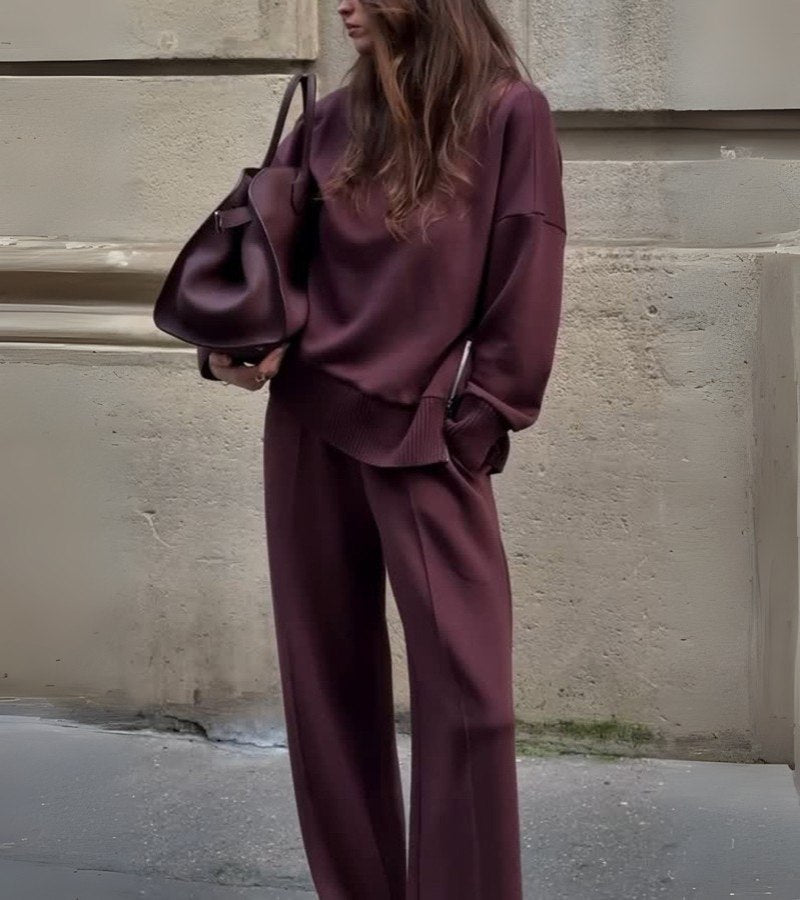 Cressida - Conjunto de Dos Piezas Casual Elegante