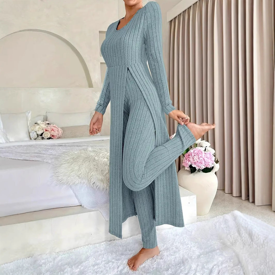 Delfina - Conjunto de Dos Piezas Casual Estiloso