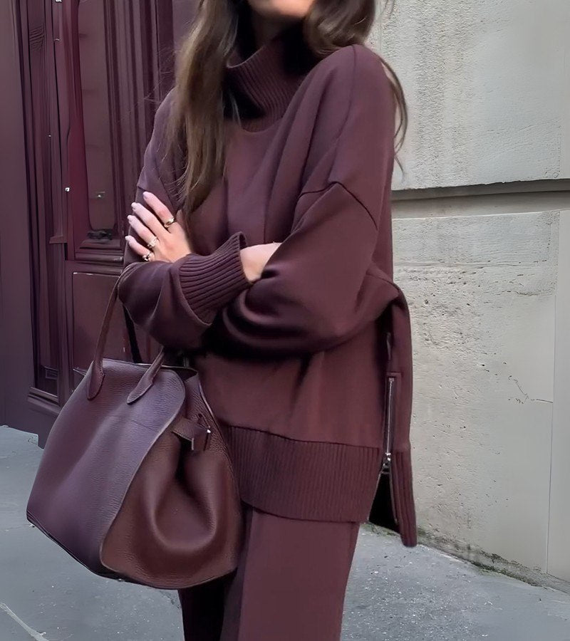 Cressida - Conjunto de Dos Piezas Casual Elegante
