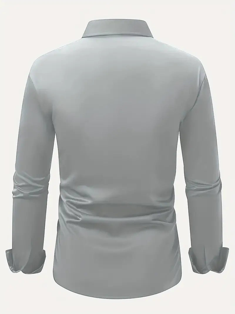 Larry - Camisa de manga larga casual elegante