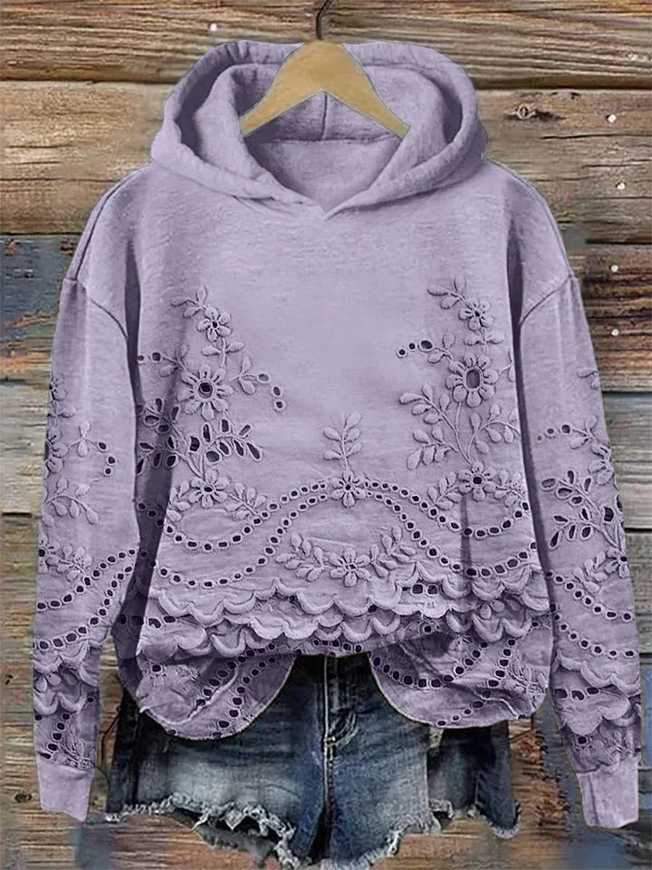 Eliska - Sudadera Casual con Estilo Floral