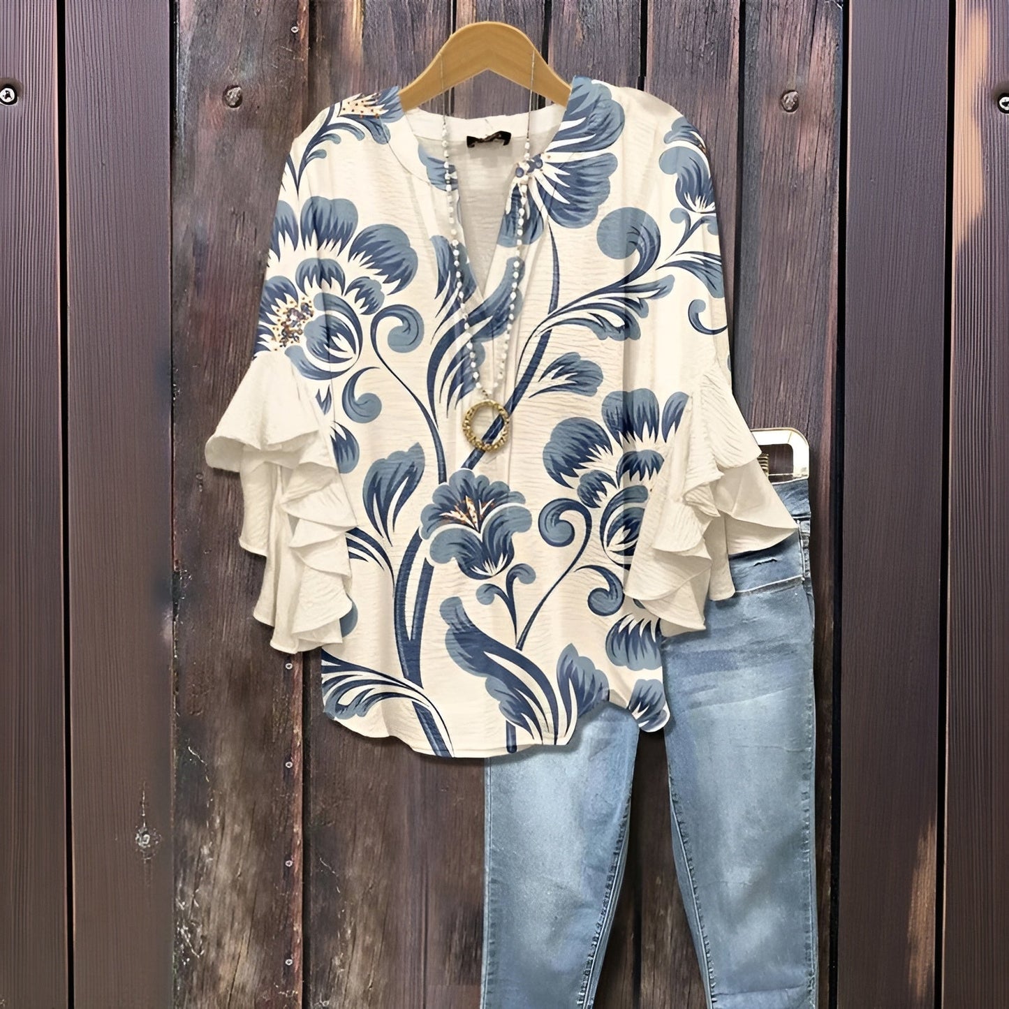 Chantel - Blusa elegante informal