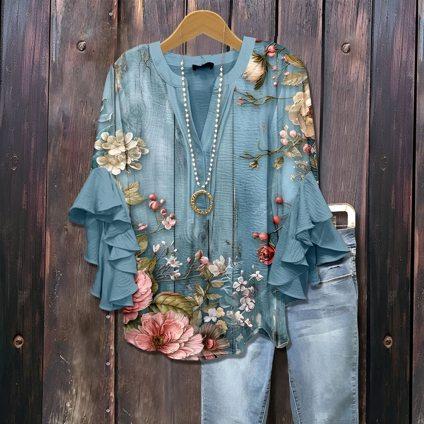 Chantel - Blusa elegante informal