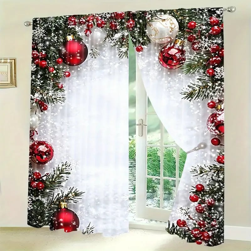 Florisia - Cortinas con Estilo Navideño