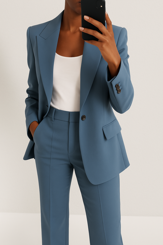 Alaine - Conjunto Casual Elegante de Dos Piezas