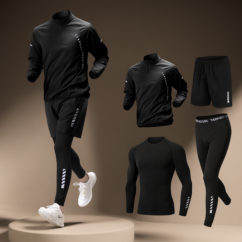 Alarion - Conjunto de Cuatro Piezas Casual Estiloso