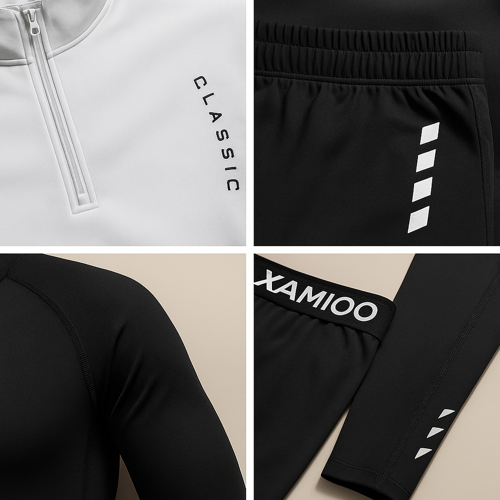 Alarion - Conjunto de Cuatro Piezas Casual Estiloso