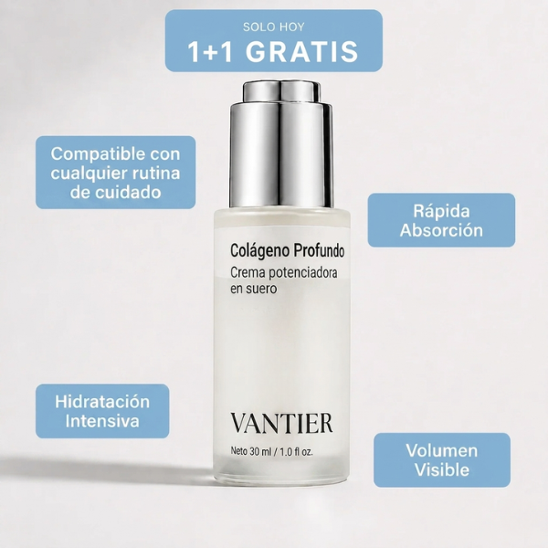 VoluFine | Sérum de colágeno coreano para pieles maduras. 1+1 GRATIS