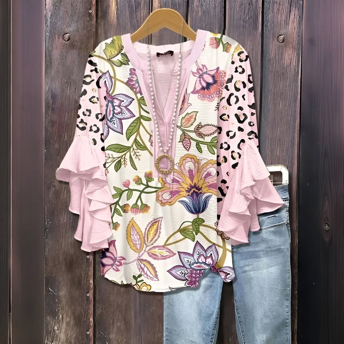 Chantel - Blusa elegante informal