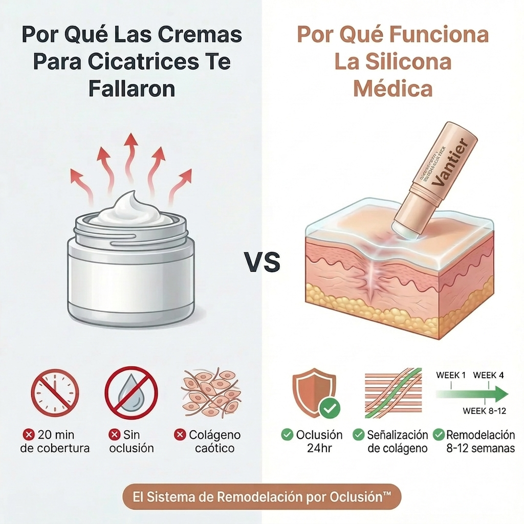Stick Reparador de Cicatrices con Silicona Médica – Suaviza y Reduce Marcas Visibles
