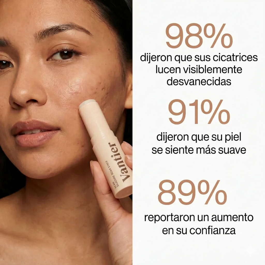 Stick Reparador de Cicatrices con Silicona Médica – Suaviza y Reduce Marcas Visibles
