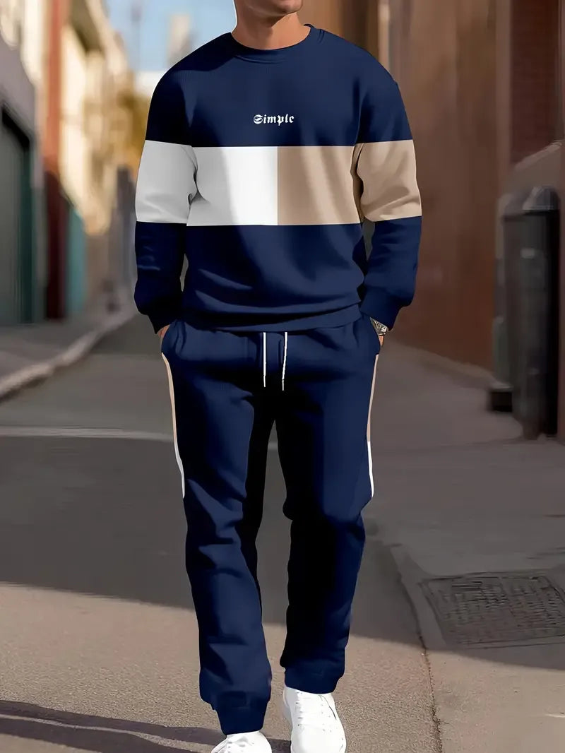Brannor - Conjunto de Dos Piezas Casual Estiloso