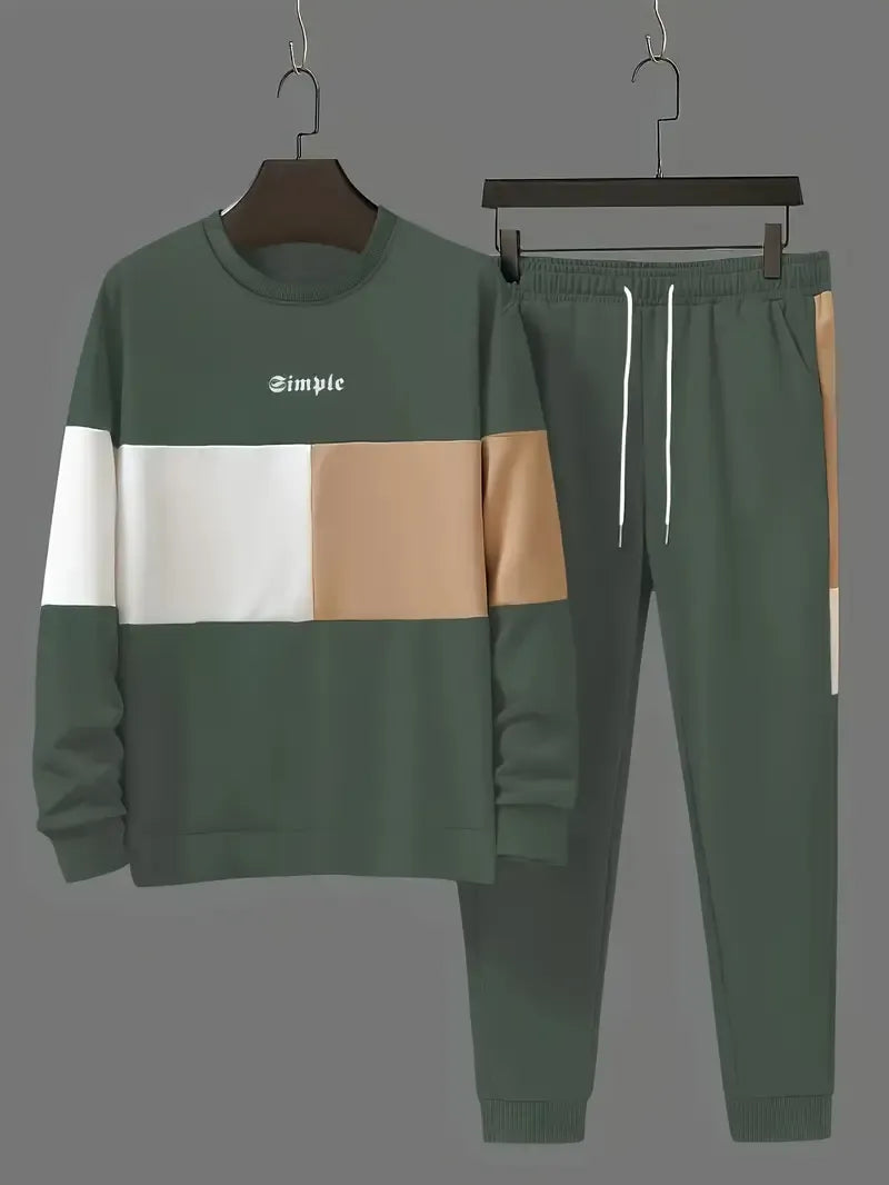Brannor - Conjunto de Dos Piezas Casual Estiloso