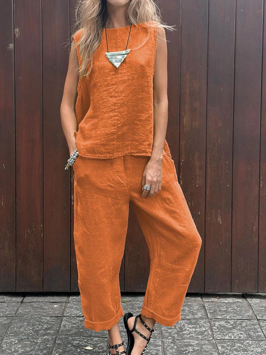Vela - Elegante conjunto informal de dos piezas
