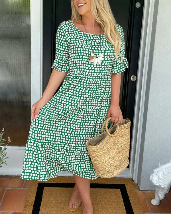 Loretta - Vestido midi elegante y casual