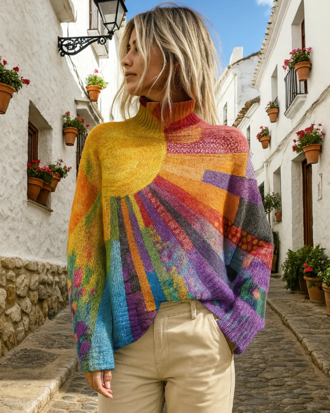 Azelina - Suéter Casual Estiloso