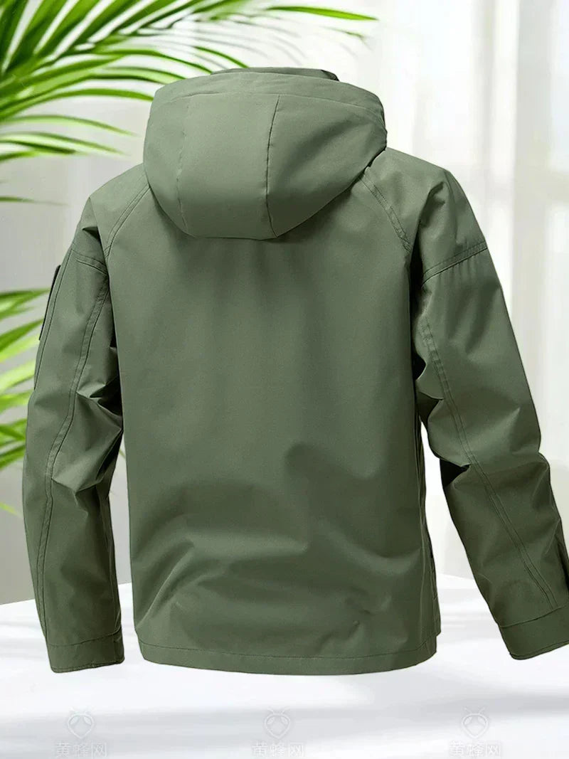 Amiron - Abrigo con Capucha Casual Estiloso