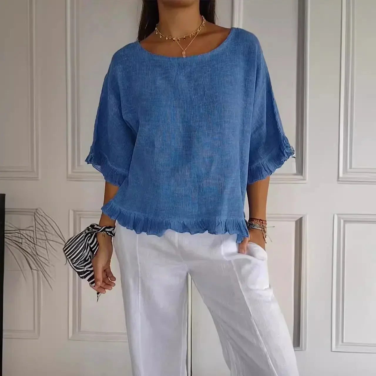 Nayeli - Blusa elegante y casual