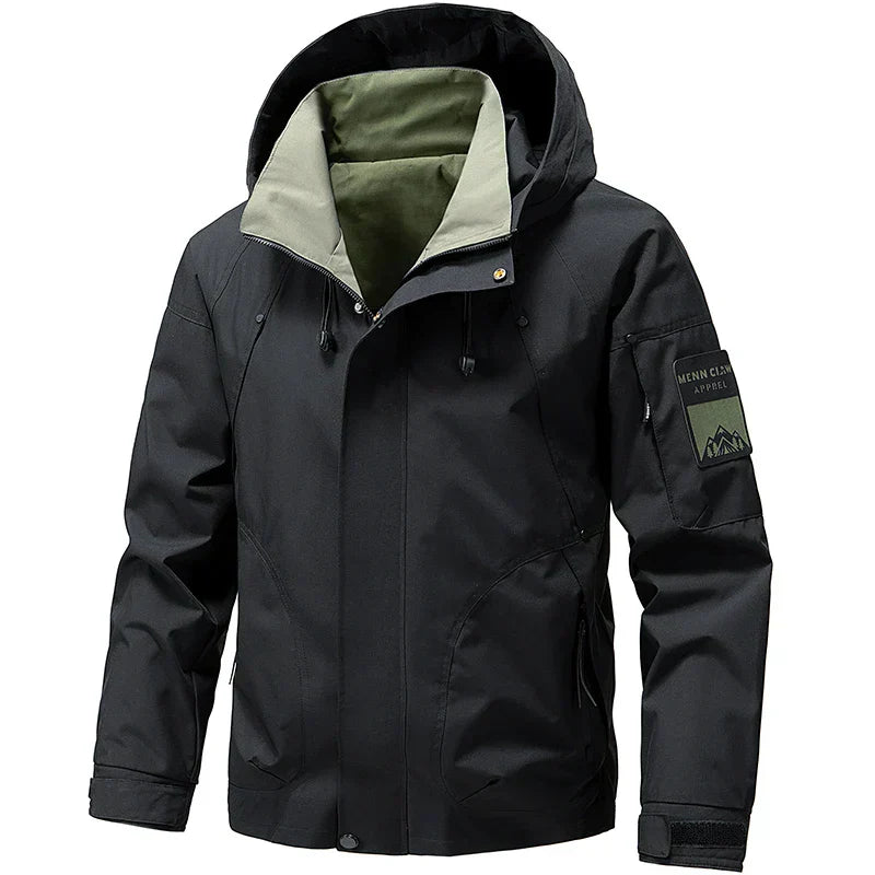 Amiron - Abrigo con Capucha Casual Estiloso