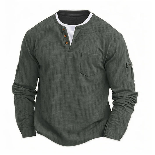 Luciano - Camisa elegante informal de manga larga