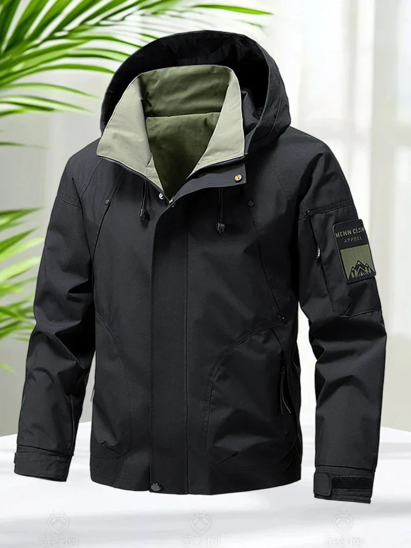 Amiron - Abrigo con Capucha Casual Estiloso