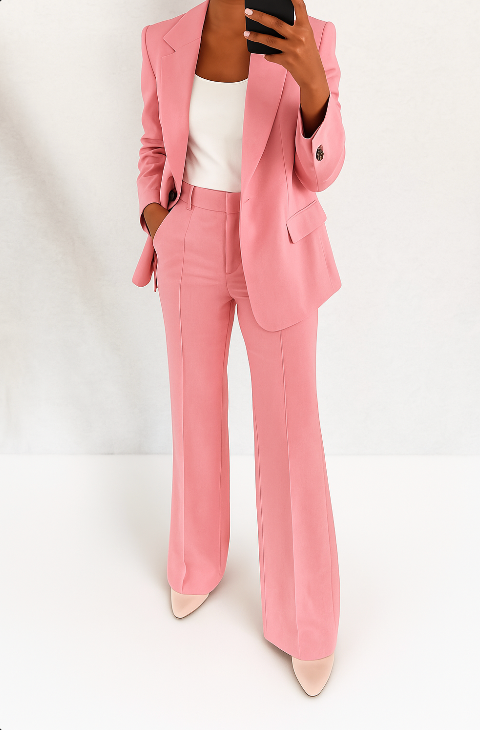 Alaine - Conjunto Casual Elegante de Dos Piezas