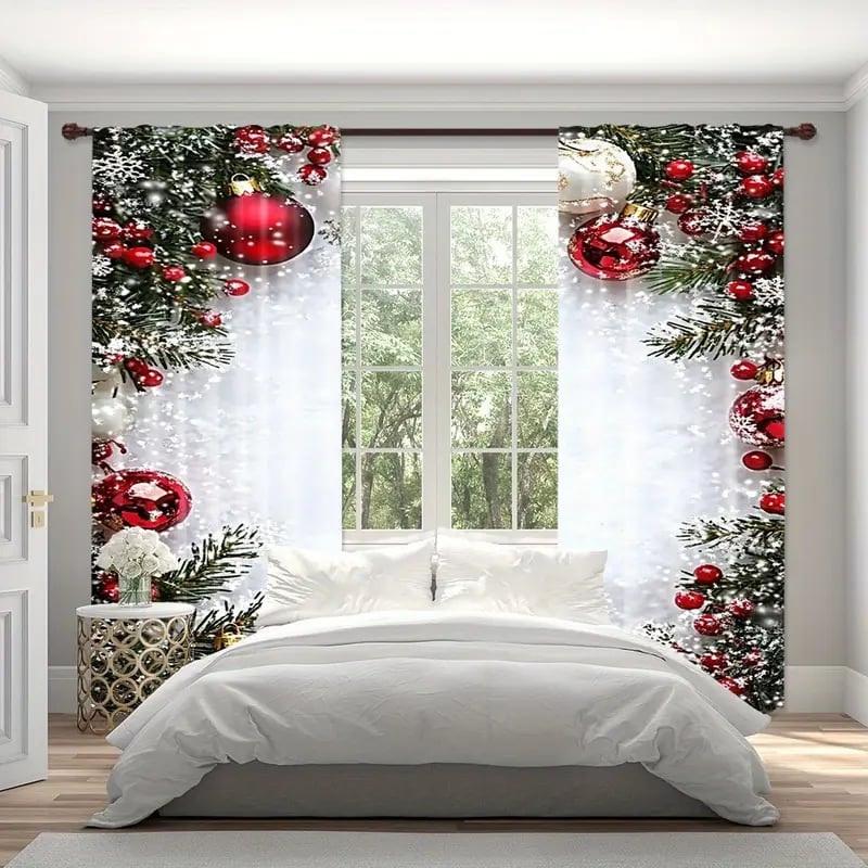Florisia - Cortinas con Estilo Navideño
