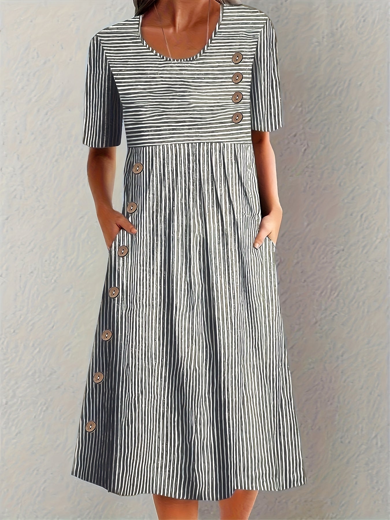 Marian - Vestido informal elegante para otoño