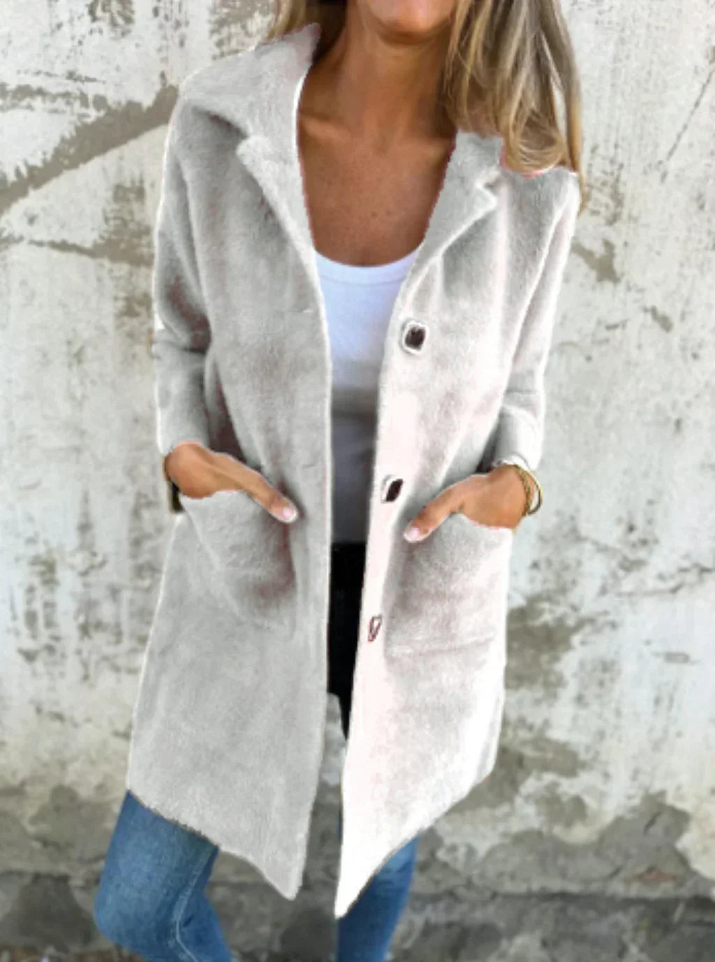 Carlotta - Abrigo Casual con Estilo