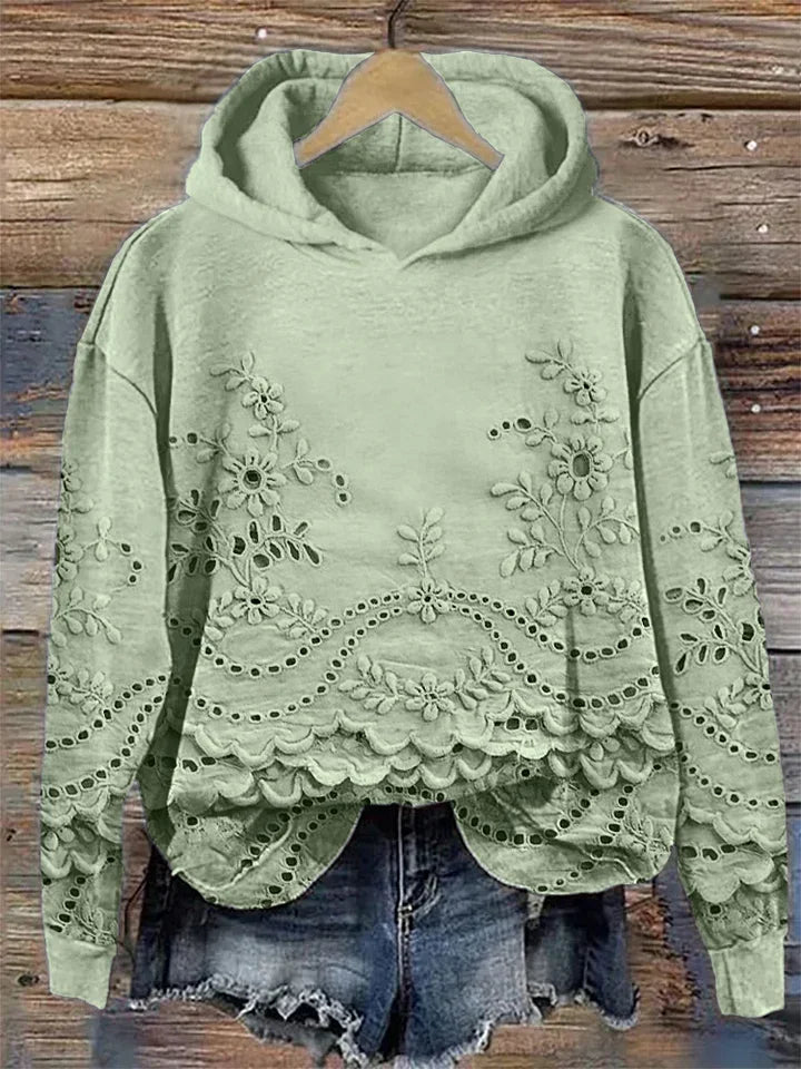 Eliska - Sudadera Casual con Estilo Floral