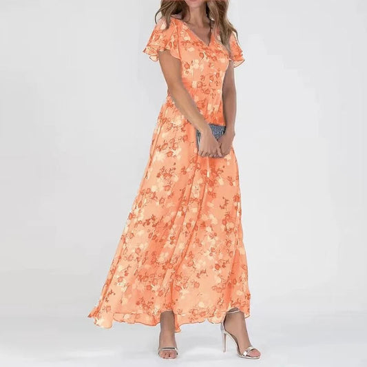Aleira - Vestido maxi casual elegante