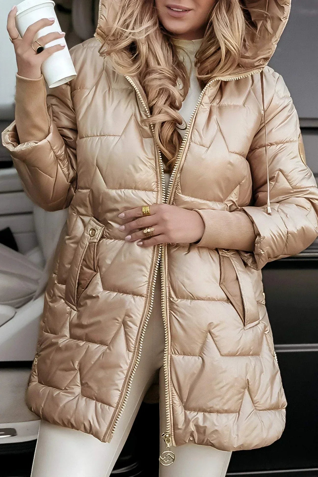 Francine - Abrigo Casual Estiloso