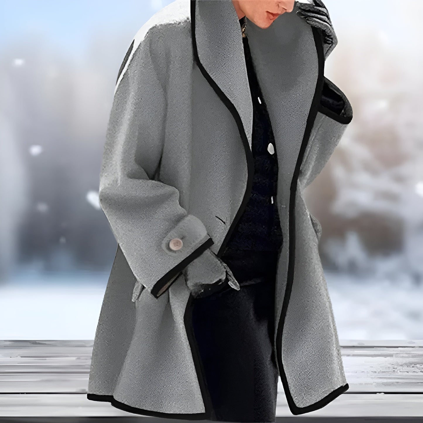 Meliora - Abrigo Casual Elegante