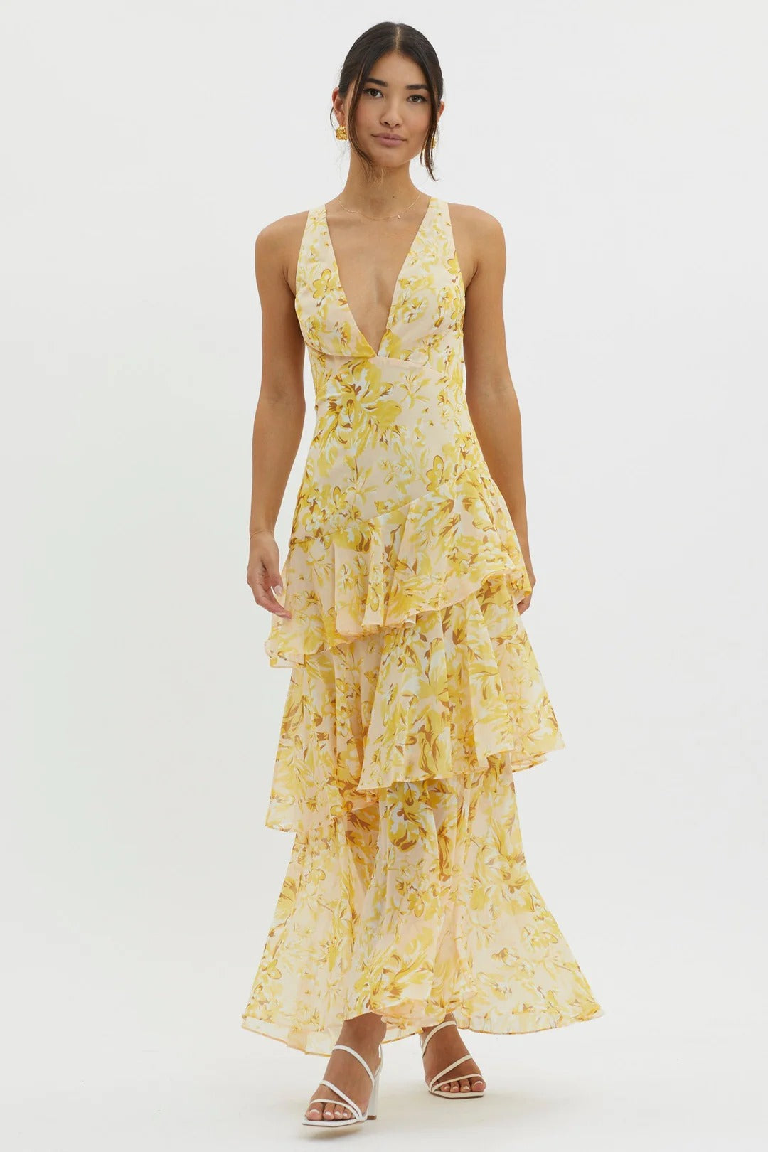 Benedetta - Vestido maxi floral elegante
