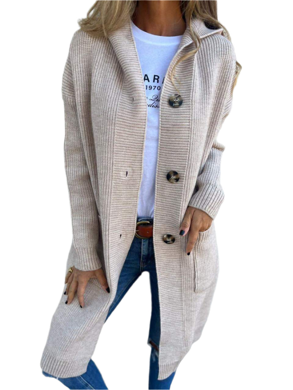 Amalthea - Cárdigan Casual Estiloso