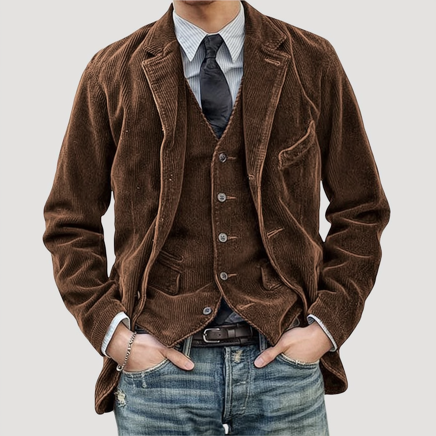 Ernesto - Conjunto de Dos Piezas Casual Elegante