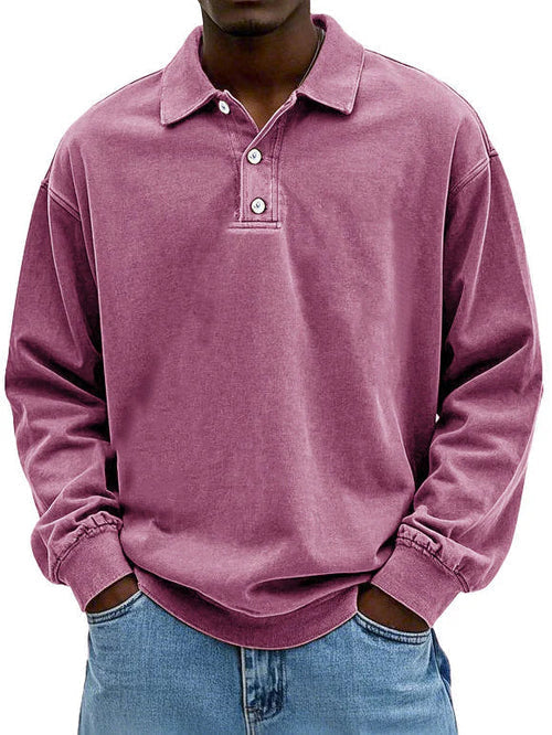 Alvaro - Camisa tipo polo casual elegante